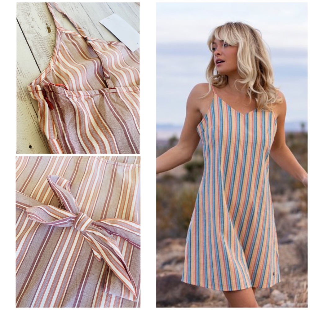 Roxy Striped Mini Dress